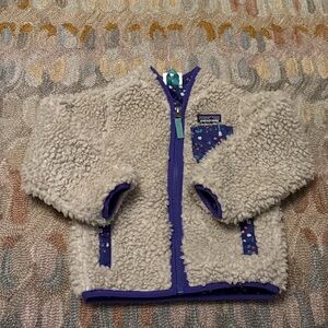 Patagonia 12-18m Retro X fleece jacket